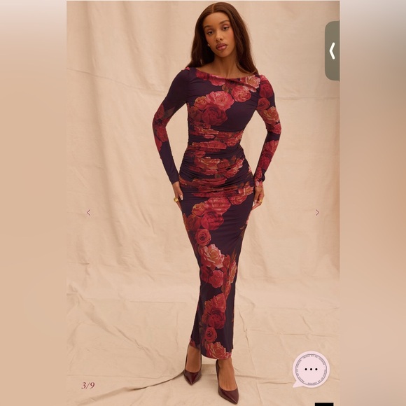 House of CB Lanetta Long Sleeve Dress - Picture 3 of 9